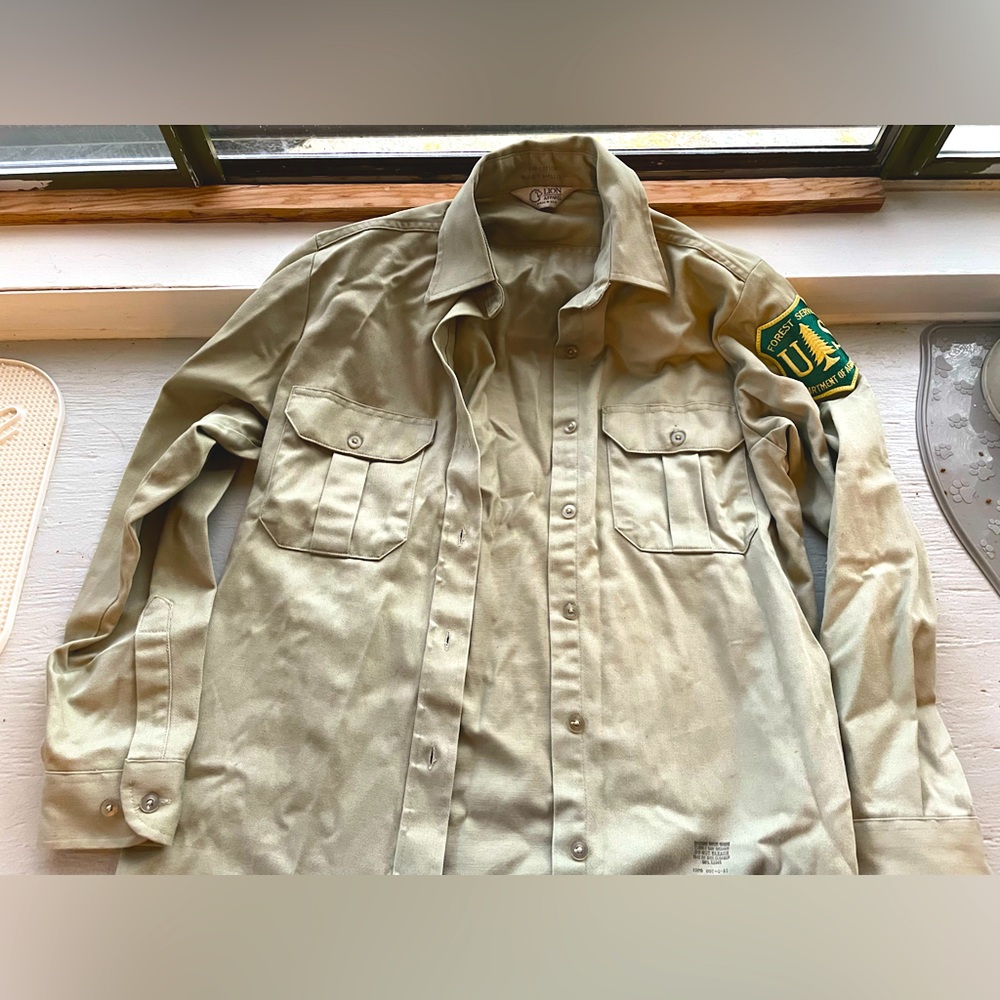 USFS long sleeved blouse